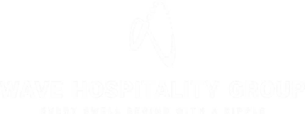 Wave Hospitality Group Logo White